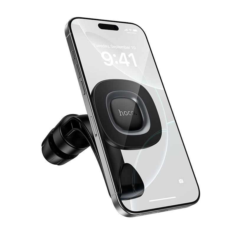Hoco Magnetic Car Holder for Headrest H99 - Black Metal Gray